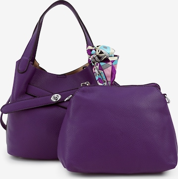 HARPA Handtasche 'MALU' in Lila: Vorderseite