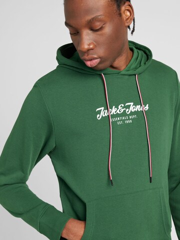 JACK & JONES Sweatshirt 'HENRY' in Grün