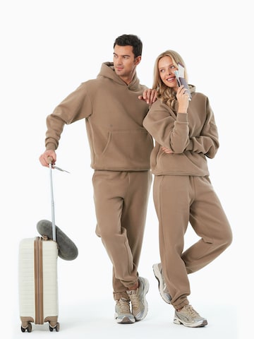 Organication Sweatshirt in Braun