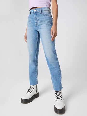 Daahls by Emma Roberts exclusively for ABOUT YOU Slimfit Jeans 'Lotta' in Blauw: voorkant