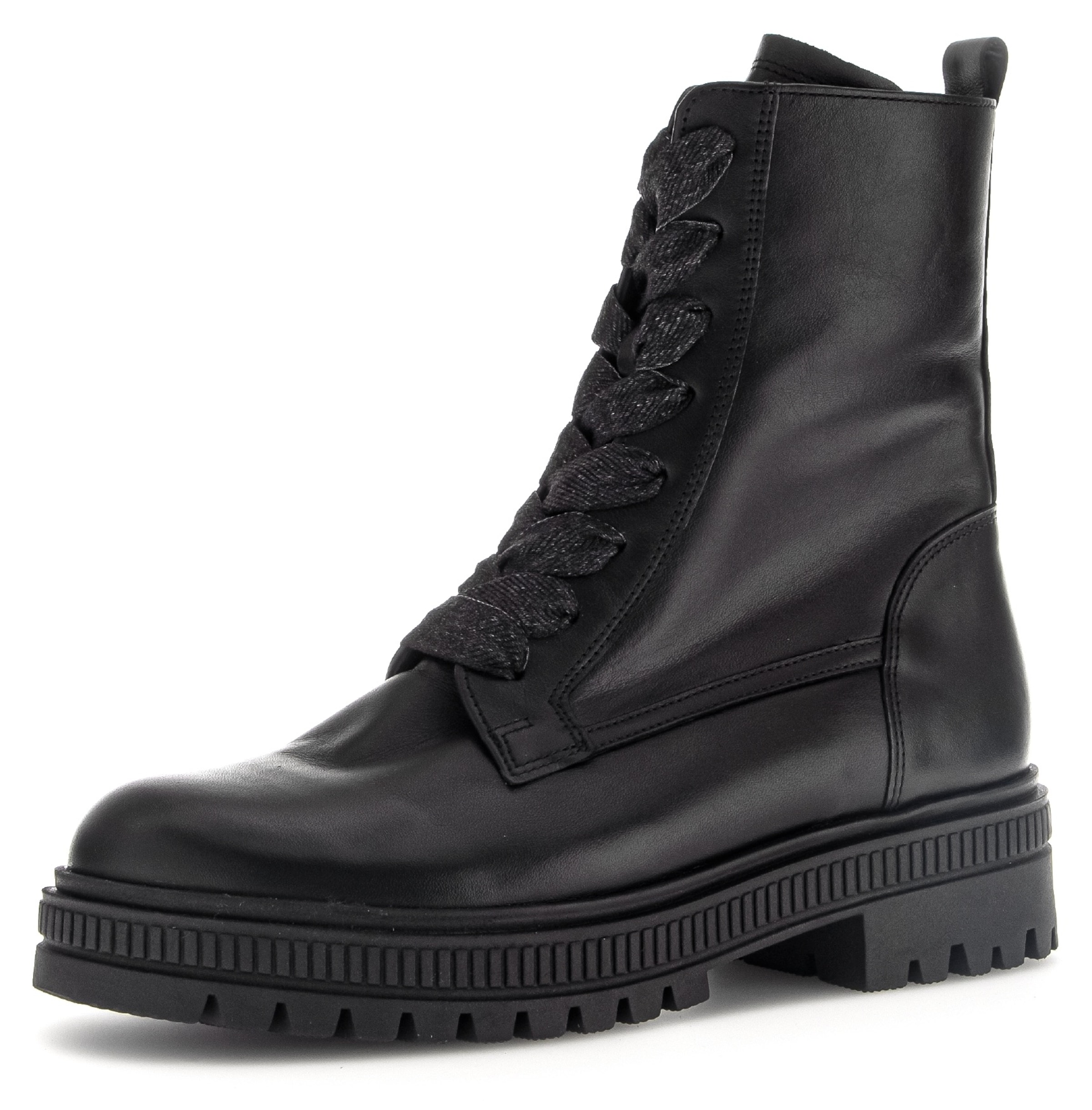 GABOR Veterlaarsjes in Zwart: voorkant