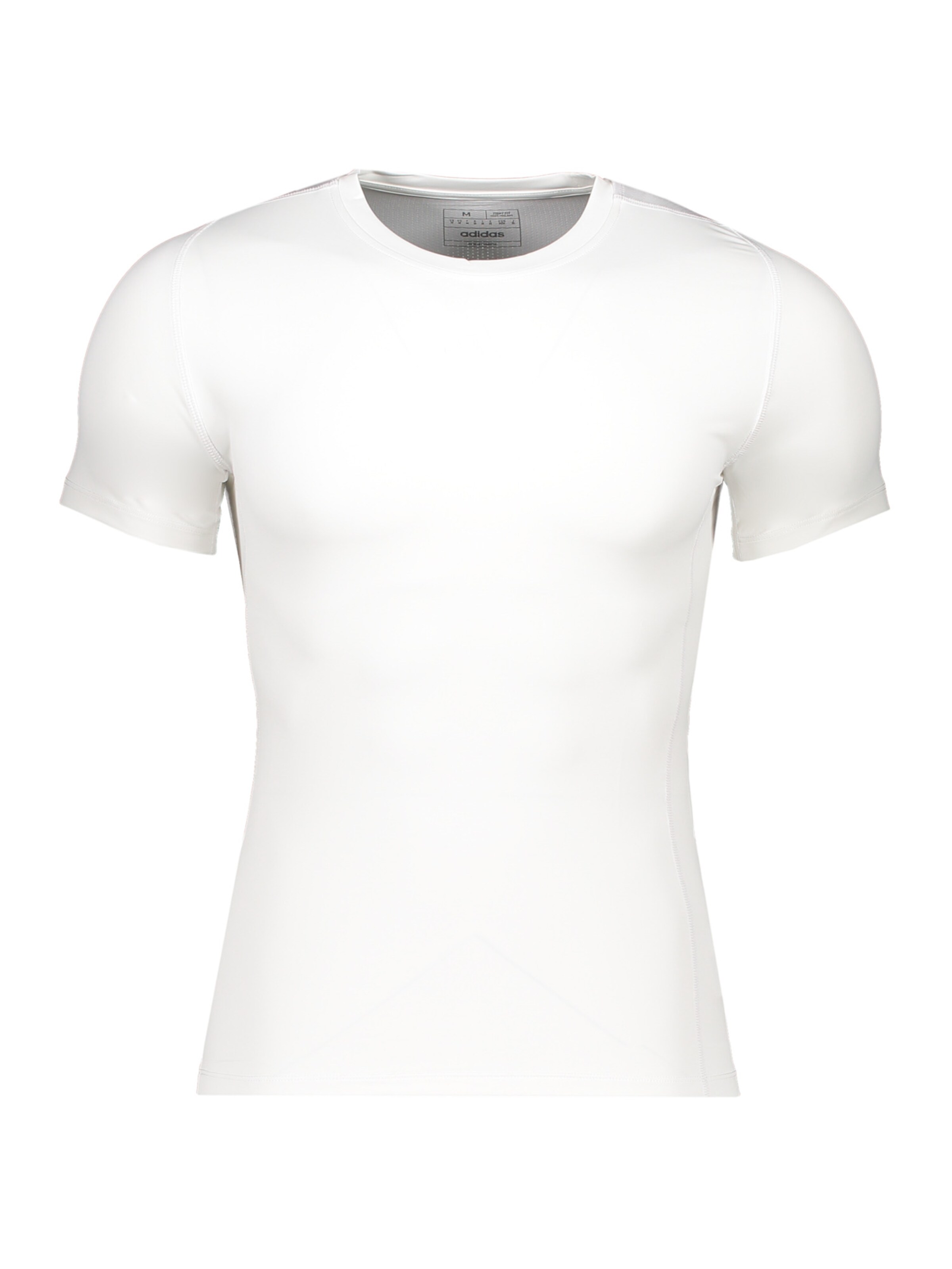 ADIDAS PERFORMANCE Funktionsshirt in Weiß: Vorderseite