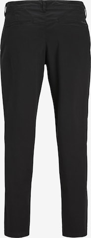 JACK & JONES Wide Leg Hose in Schwarz