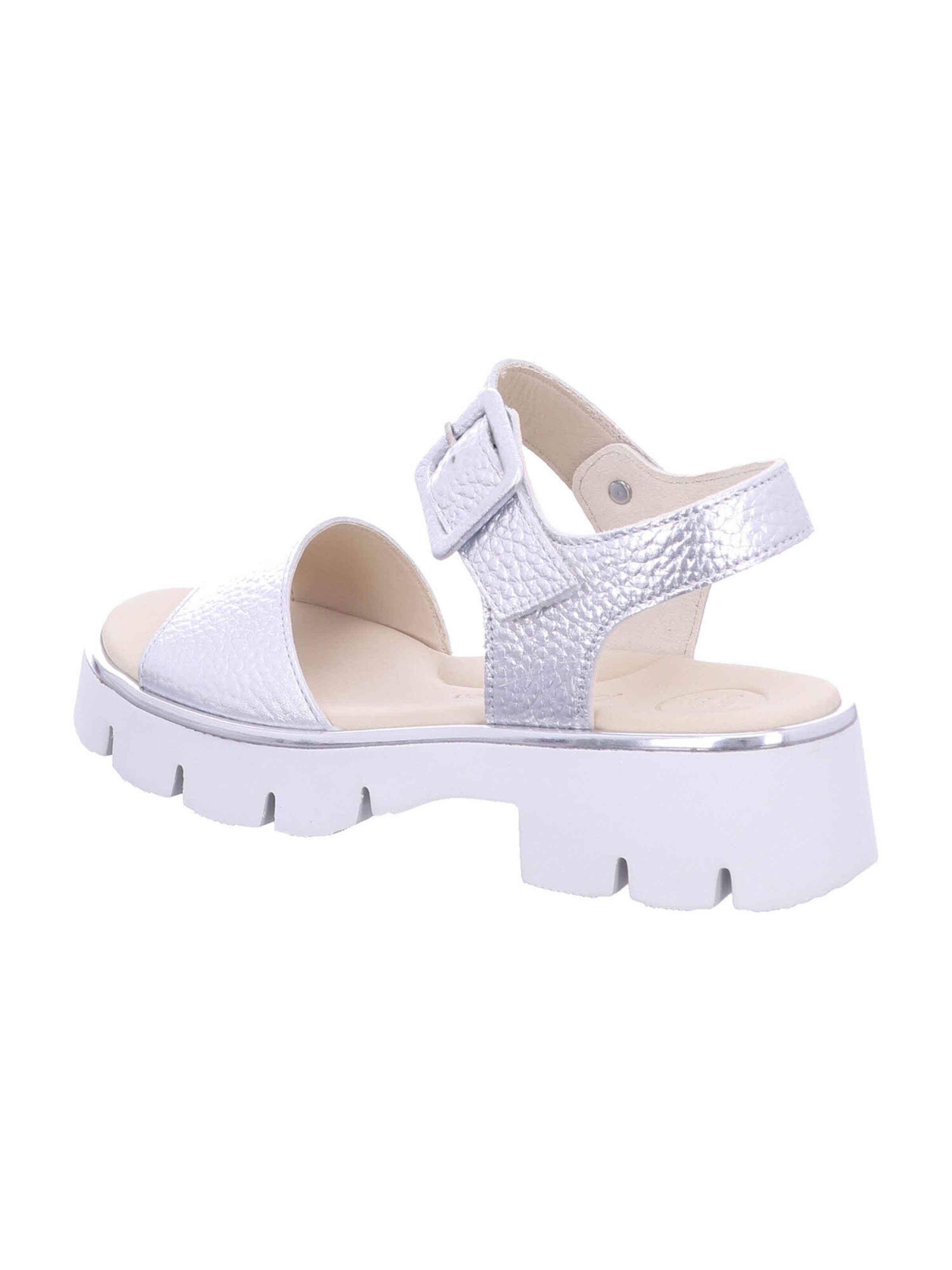 Paul Green Strap Sandals in Silver