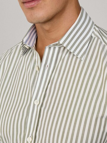 Hackett London Slim Fit Hemd in Grün