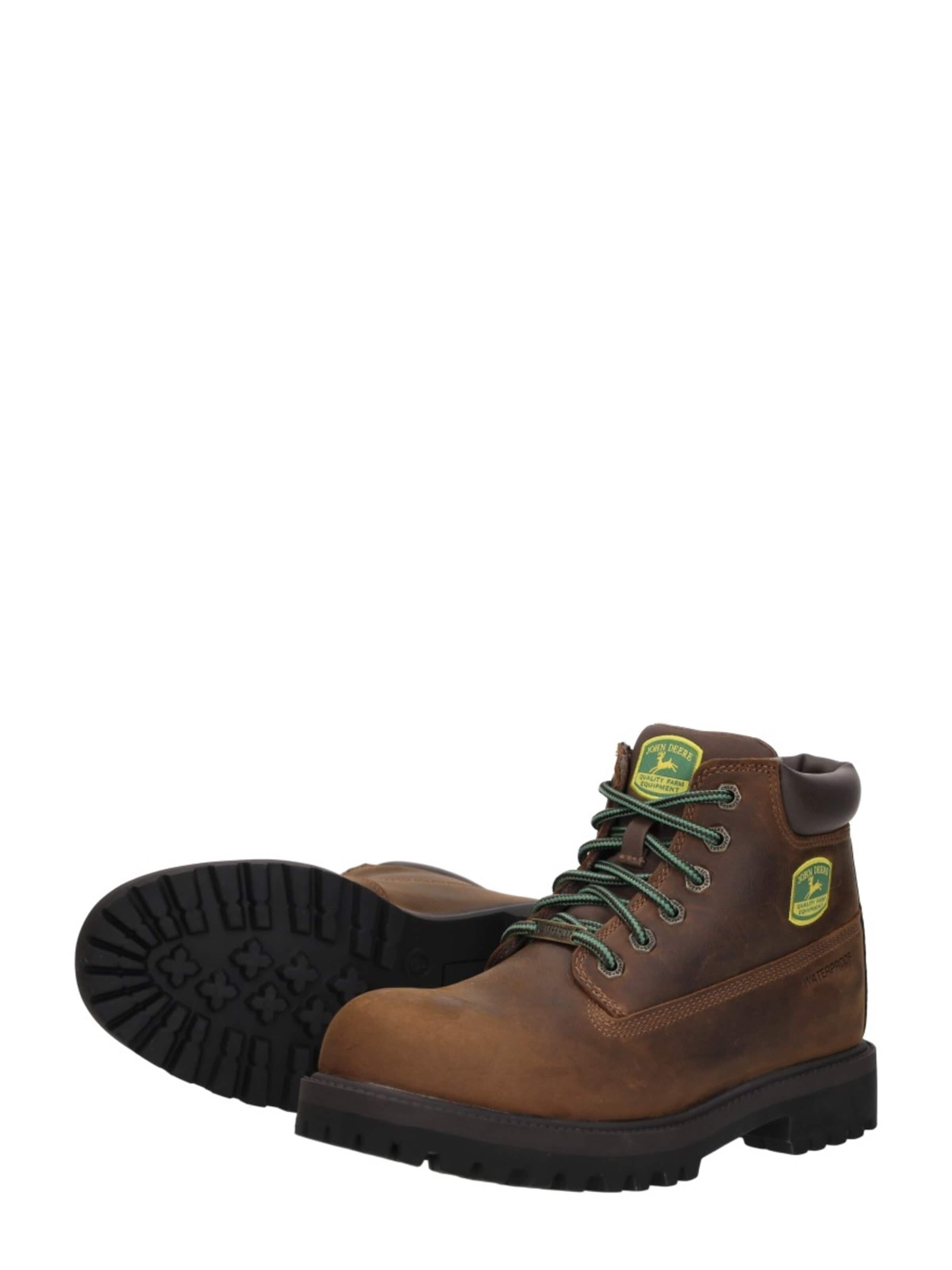 SKECHERS Veterlaarzen 'John Deere: Sergeants - Dozer' in Bruin