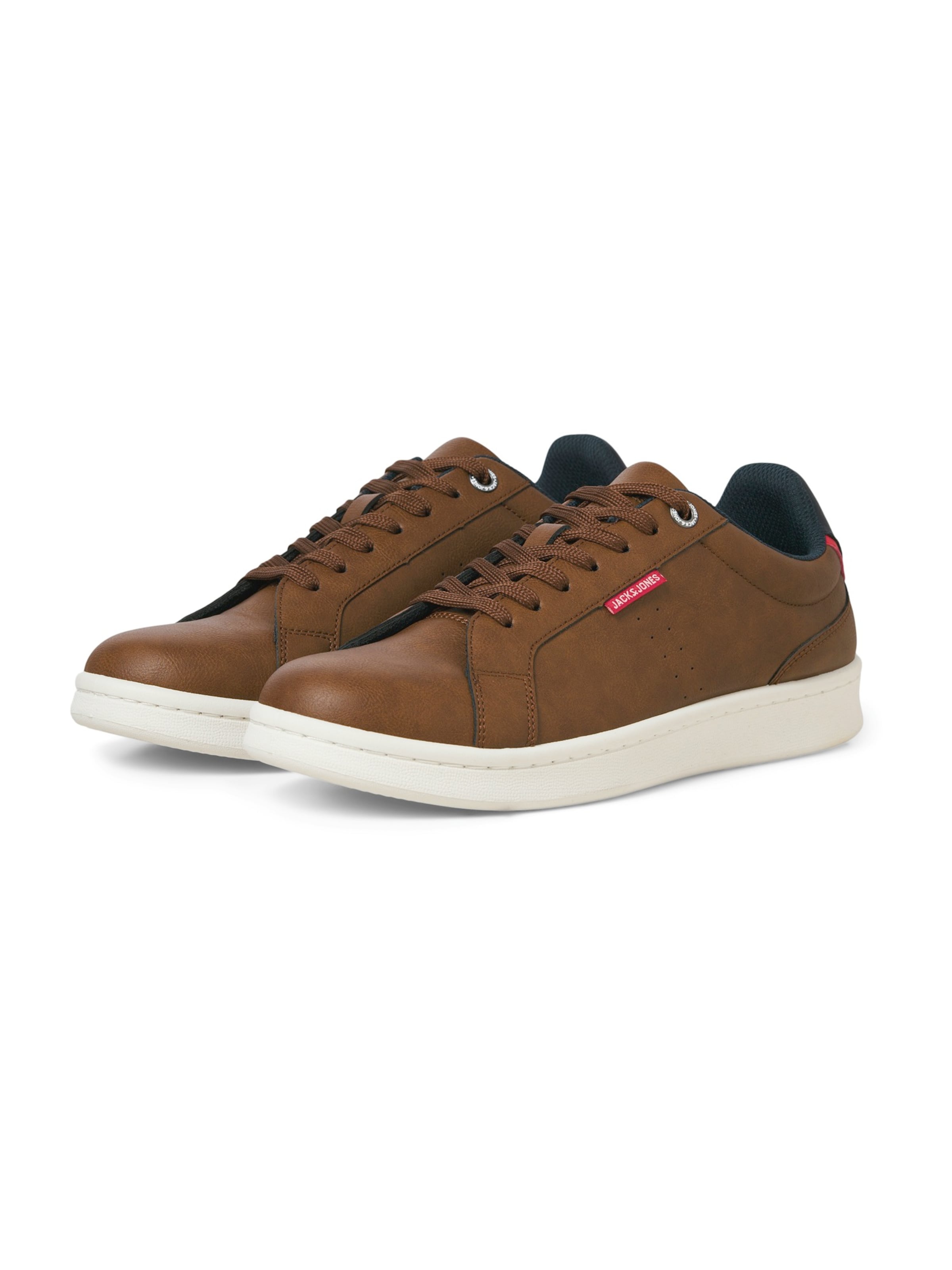 JACK & JONES Platform trainers 'JFWHASTINGS' in Brown