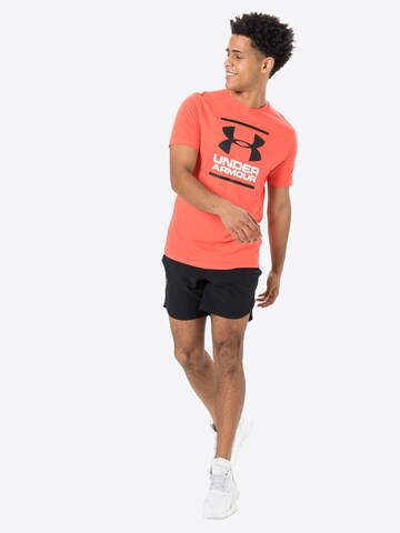 UNDER ARMOUR regular Παντελόνι φόρμας σε μαύρο