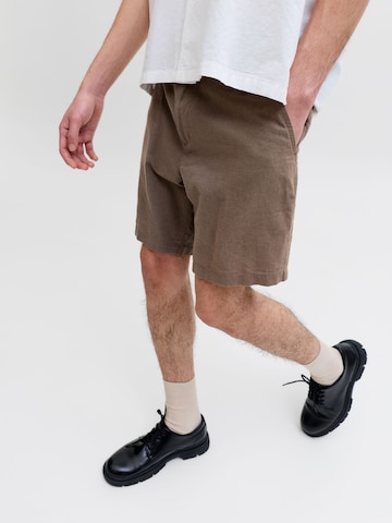 Regular Pantalon chino 'JJPSTAce JJSummer' JACK & JONES en marron