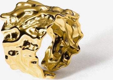 hiBALI Ring 'Chunky Ring' in Gold: Vorderseite