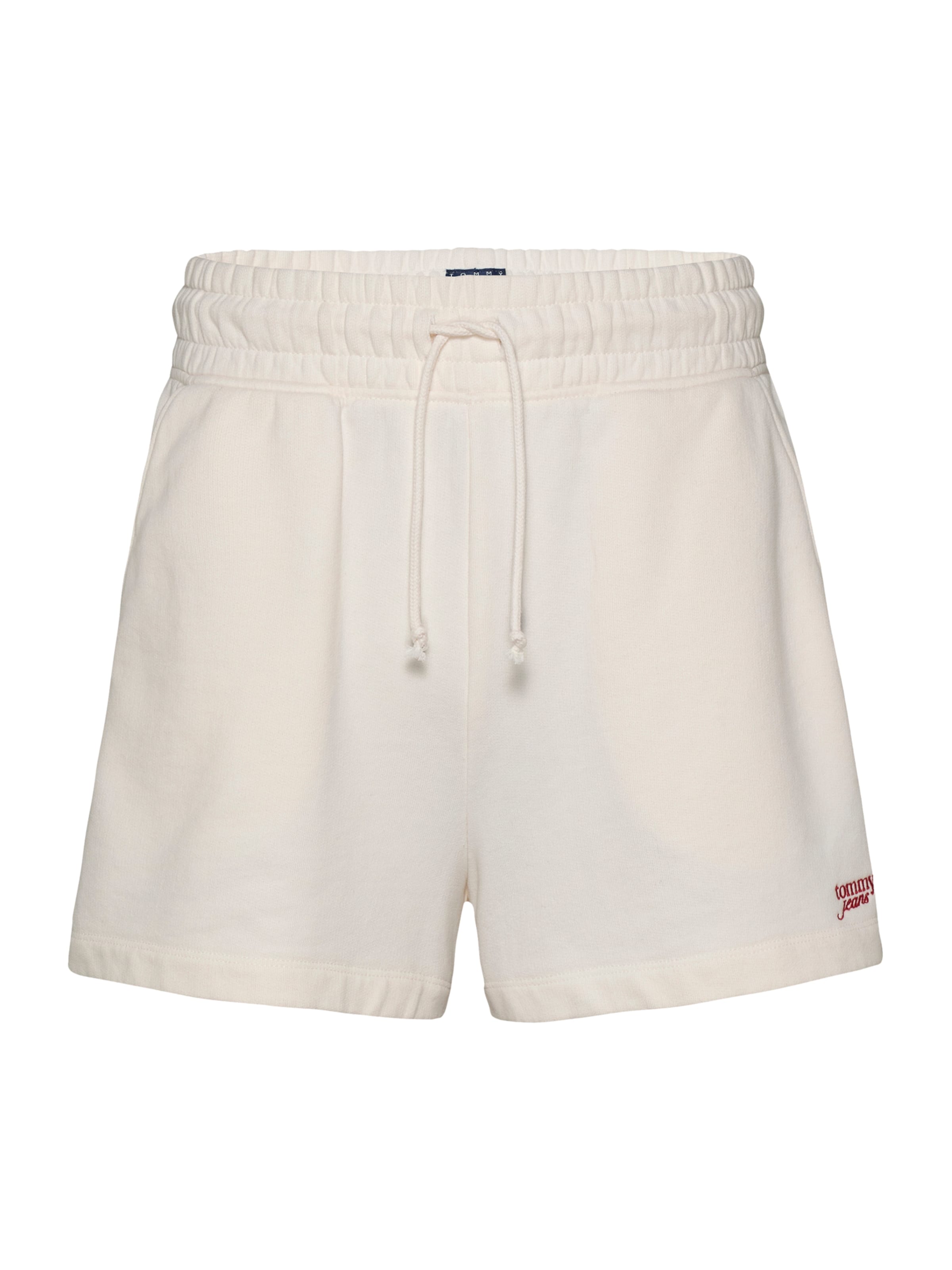 Largi Pantaloni de la Tommy Jeans pe alb: față