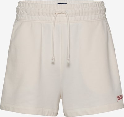 Tommy Jeans Housut värissä punainen / valkoinen, Tuotenäkymä