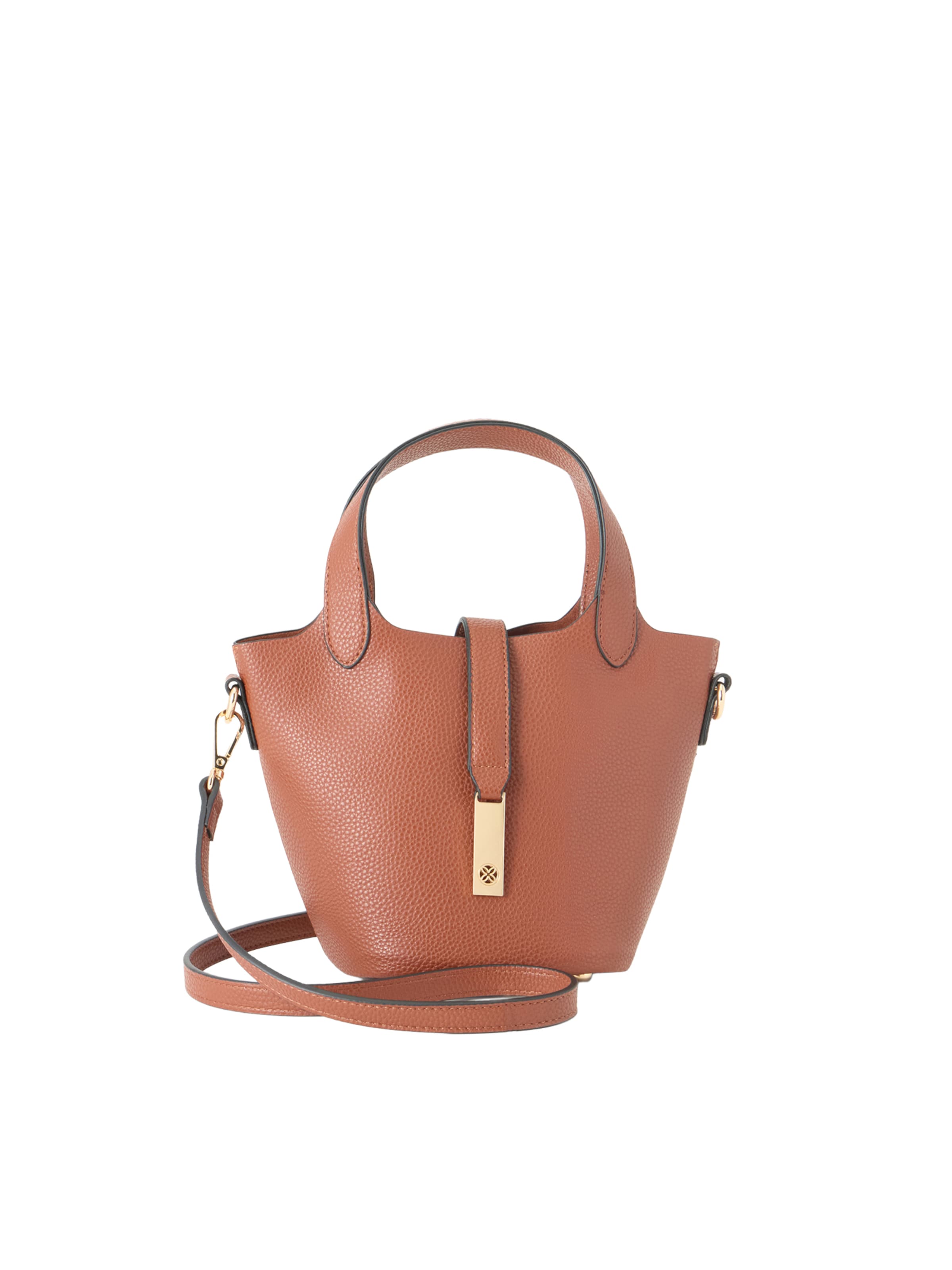 Anna Field Beuteltasche in One Size in cognac, Produktansicht