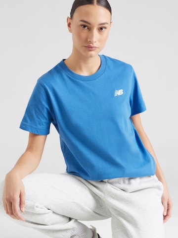 new balance - Camisa funcionais 'Essentials' em azul