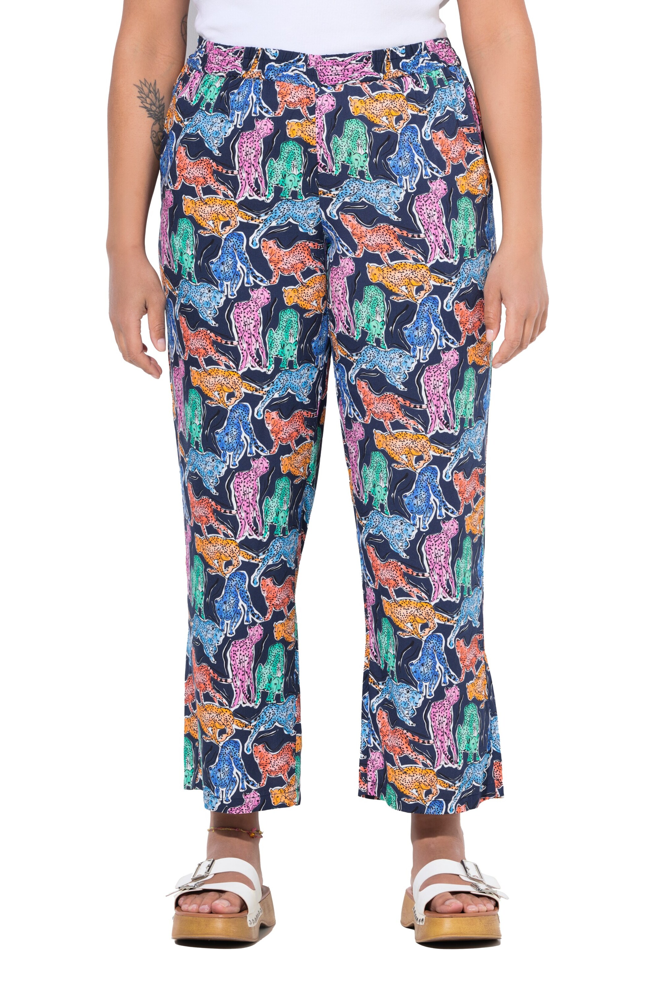 Angel of Style Loosefit Hose in Blau: Vorderseite