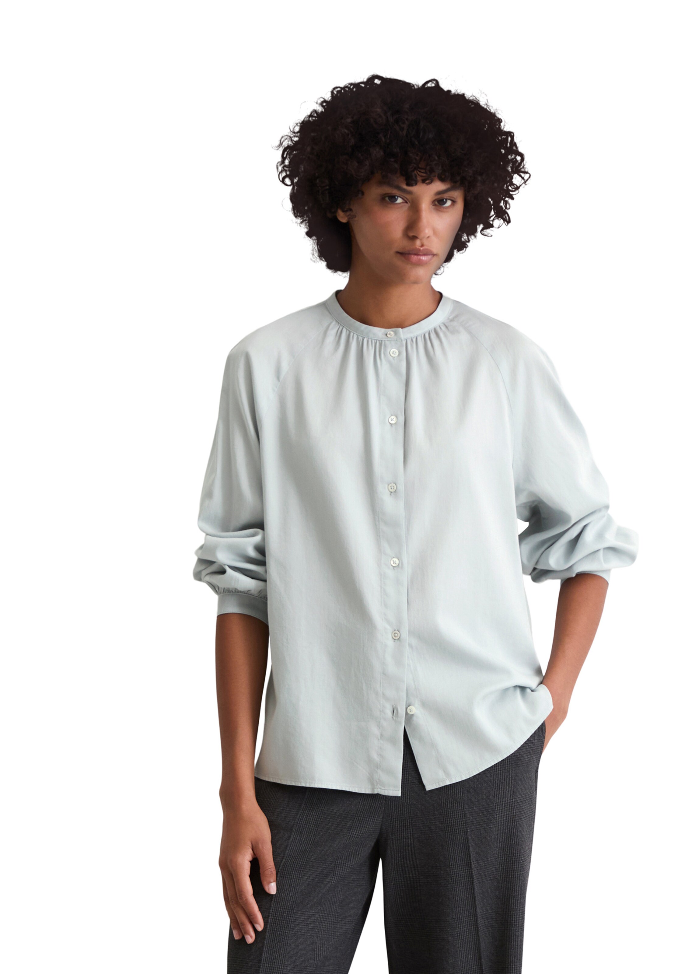 Marc O'Polo Blouse in Blue: front