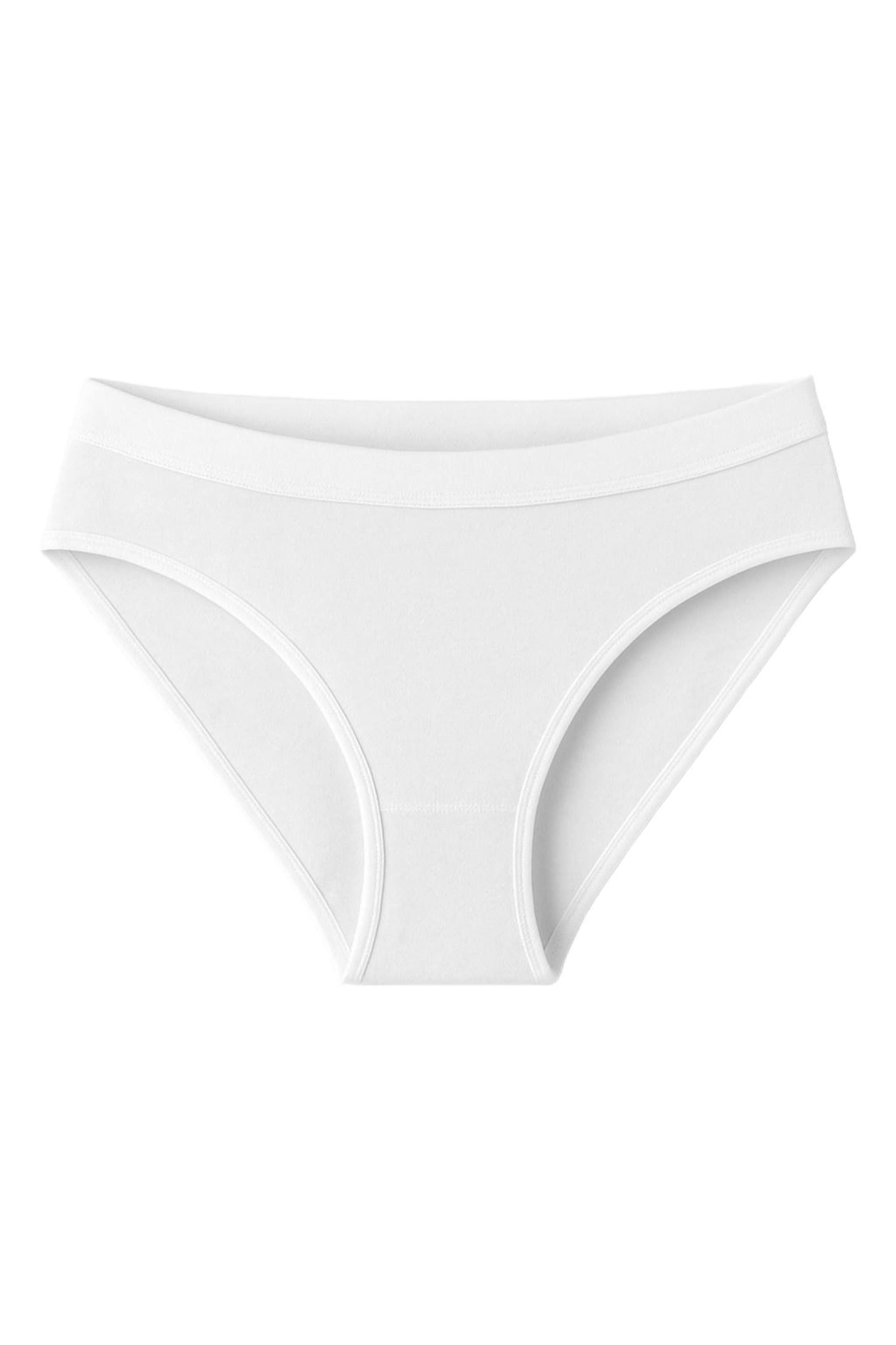 Blackspade Slip in Weiß: Vorderseite