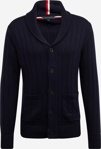 TOMMY HILFIGER Strickjacke in Blau: predná strana