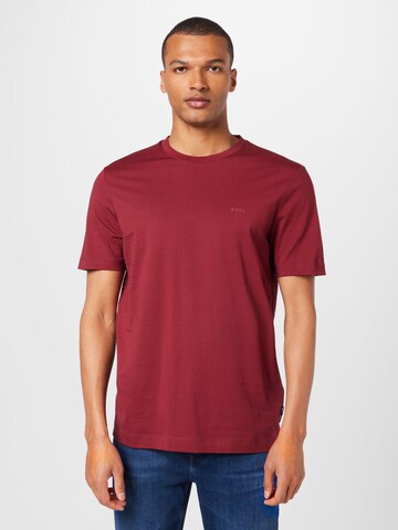 BOSS T-Shirt 'Thompson 01' in Rot: predná strana