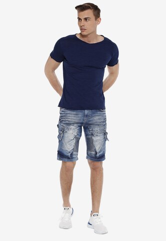 CIPO & BAXX Regular Jeans in Blau