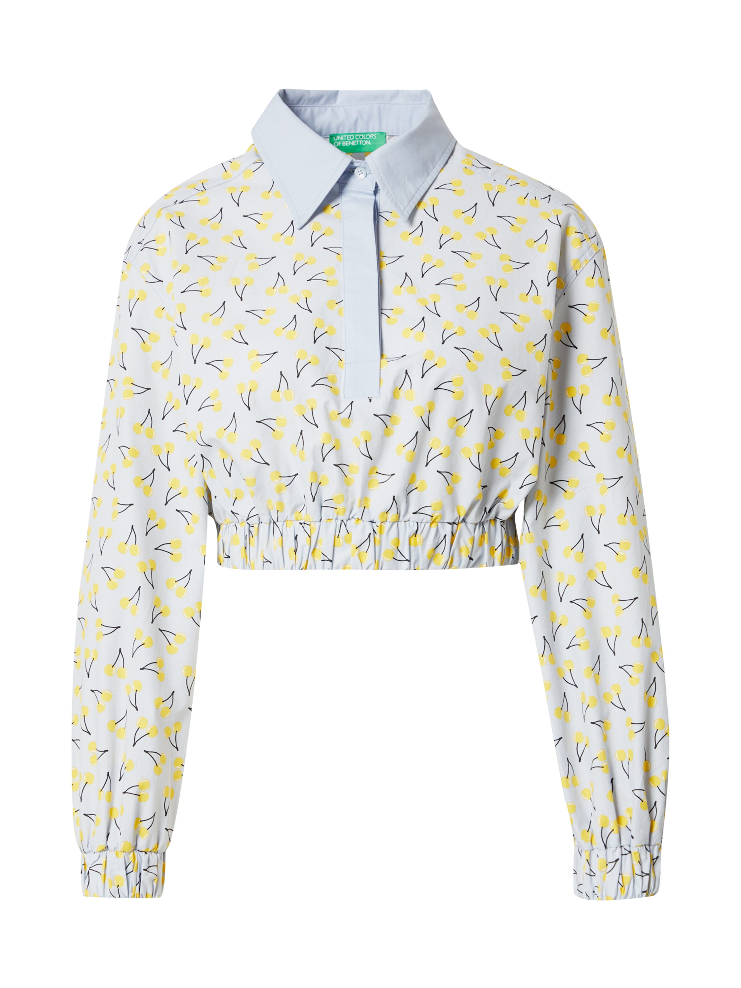 Chemisier UNITED COLORS OF BENETTON en bleu : devant