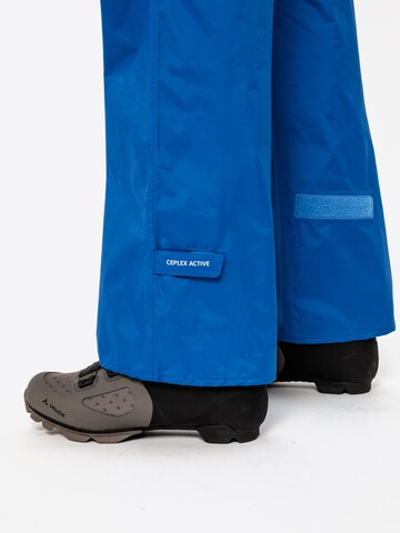 VAUDE Regular Sports trousers 'Drop II' in Blue
