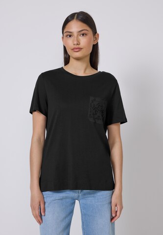 Street One Studio Shirt in Black: front