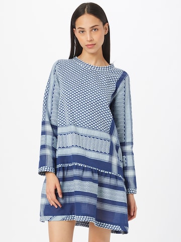 Robe Cecilie Copenhagen en bleu : devant