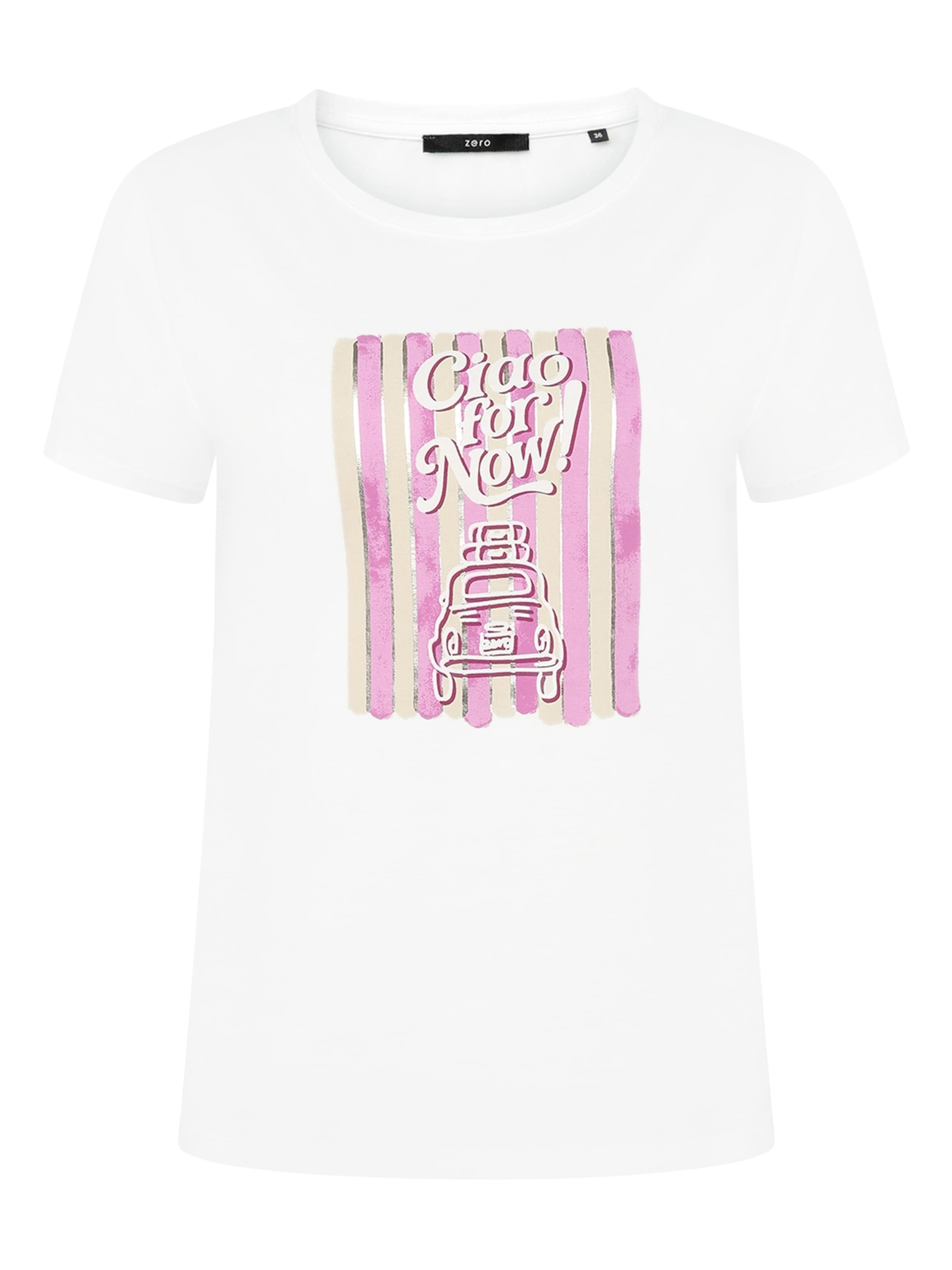 Maglietta di zero in bianco: frontale