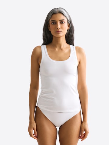 Haut Erlich Textil en blanc : devant