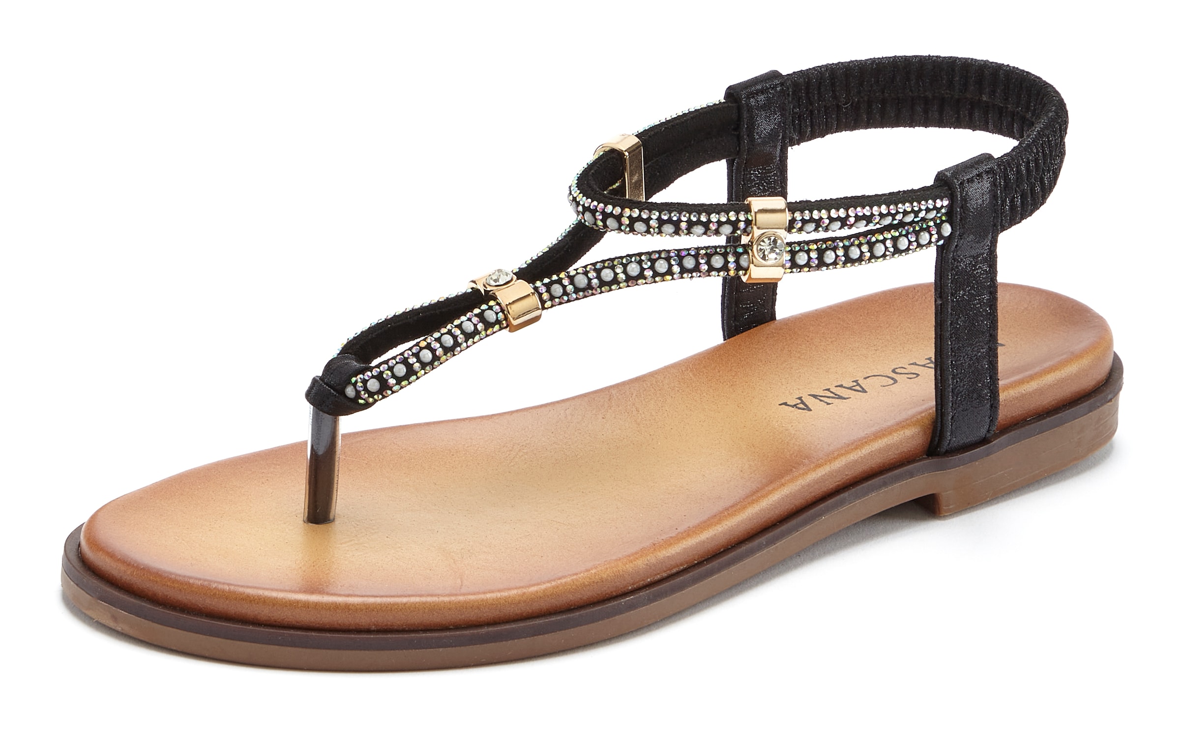 Séparateur d'orteils LASCANA en noir : devant