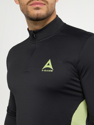 A-Game - Top deportivo en negro