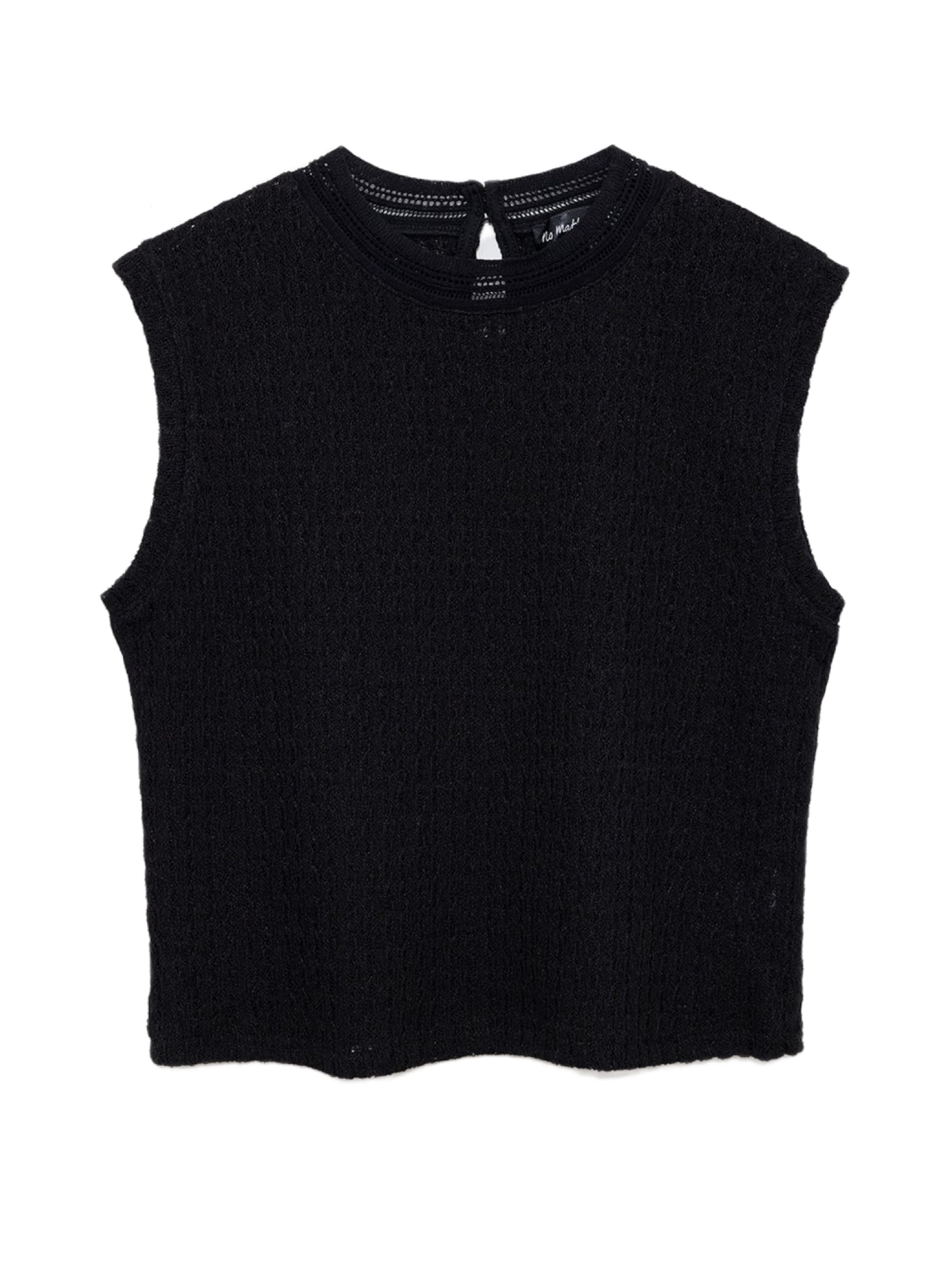 No Matter What Sticktop in Schwarz: Vorderseite