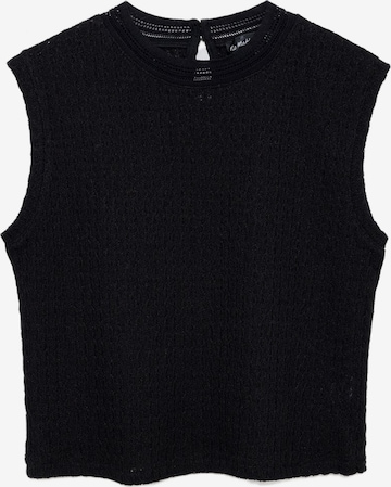 No Matter What Top in Zwart: voorkant