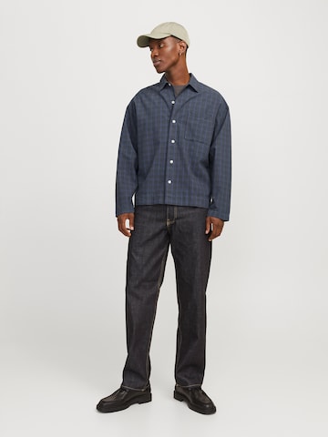 JACK & JONES Comfort Fit Paita 'JORROXBURY' värissä harmaa
