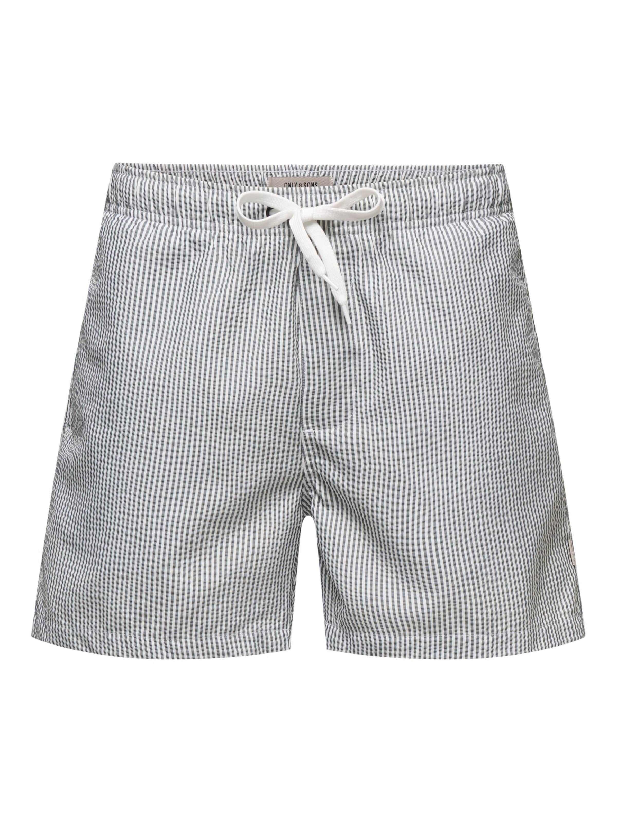 Shorts de bain 'ONSTed' Only & Sons en vert : devant