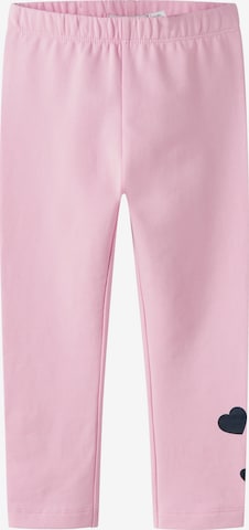 Leggings 'NMFLEIKA' de la NAME IT pe roz: față