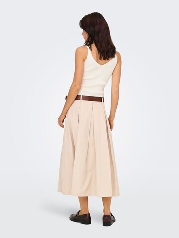 ONLY Nederdel 'ONLLucinda' i beige