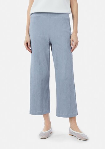 comma casual identity Wide leg Trousers in Blue: front