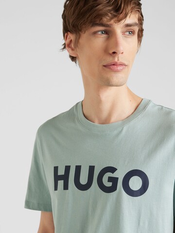HUGO Shirt 'Dulivio' in Groen