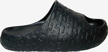 GCDS - Zapatos para playa y agua en negro: frente