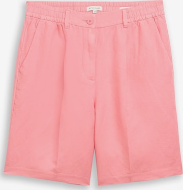 Pantalon TOM TAILOR en rose : devant