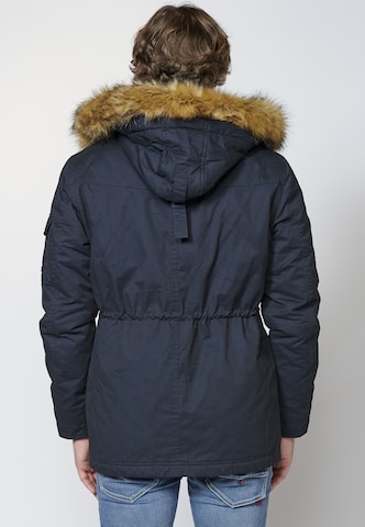 KOROSHI Winter Jacket in Blue