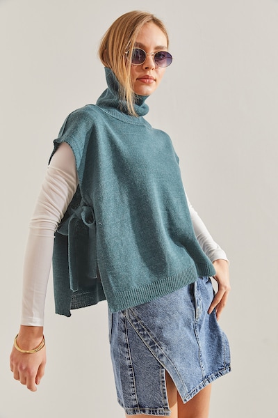 Bianco Lucci Jersey en XS-XL en esmeralda, Vista del producto