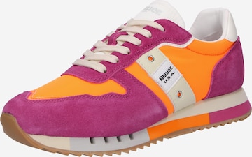 Blauer.USA Sneakers laag in Roze: voorkant