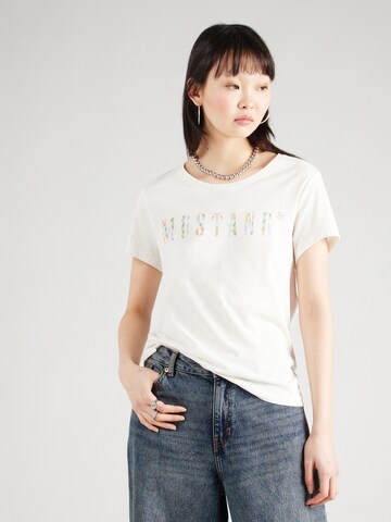 MUSTANG Shirts 'Albany' i hvid: forside