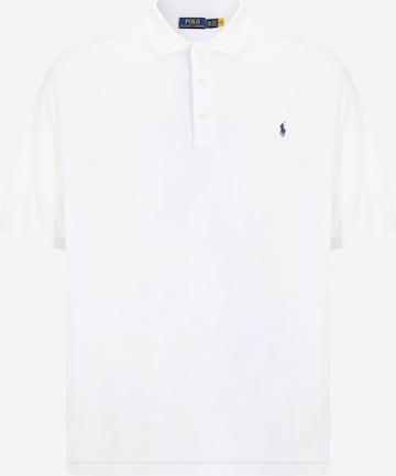 Tricou de la Polo Ralph Lauren Big & Tall pe alb: față