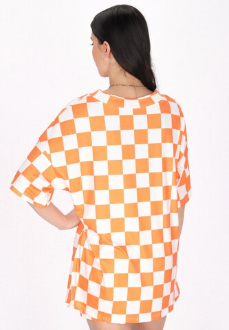 faina - Camiseta en naranja