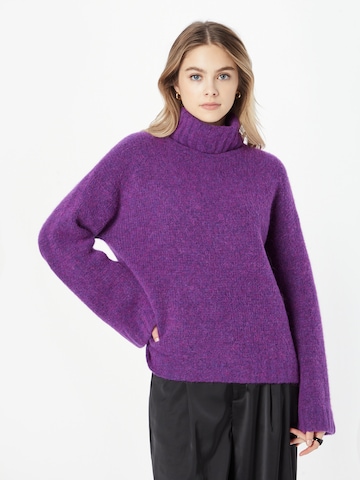 Gestuz Pullover 'Alpha' in Lila: predná strana