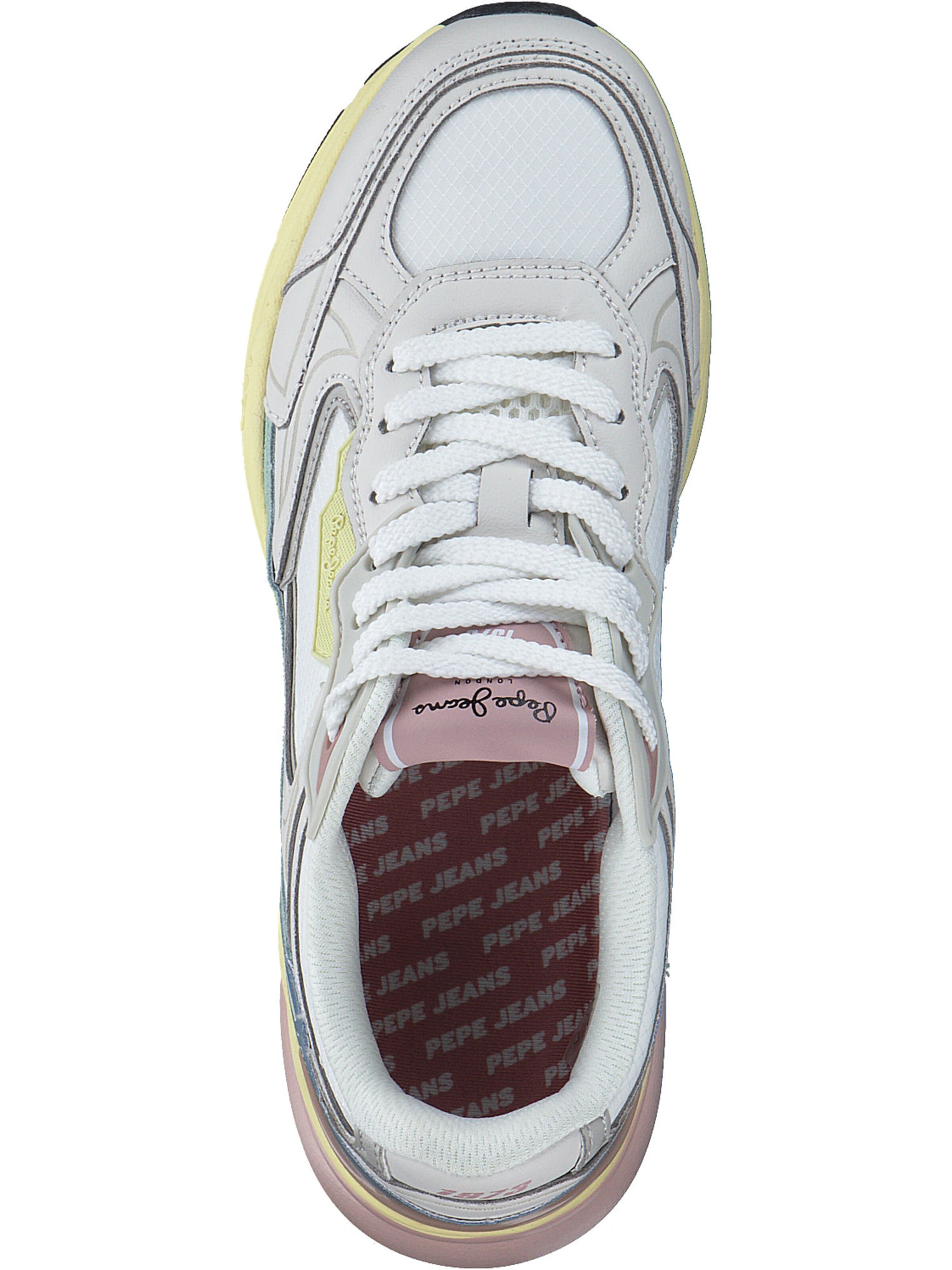 Pepe Jeans Platform trainers 'Dave' in White